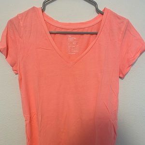 Essential V Neck from gap - hot pink size XS